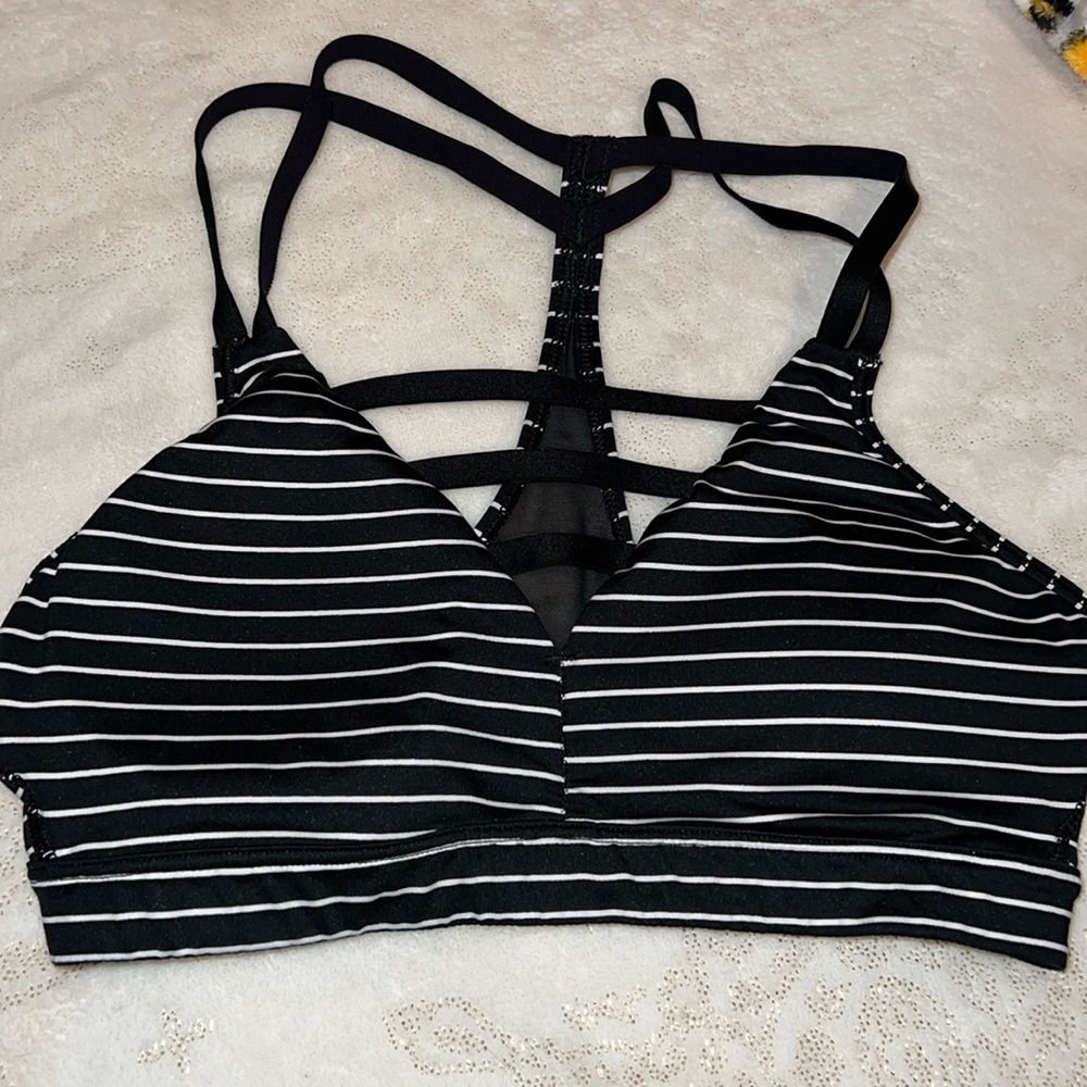 Victoria’s Secret VSX Striped Sports Bra